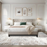 Washable Rugs 8x10 Area Rugs for Living Room,Modern Abstract Rugs for Bedroom,Large Carpets,Ultra Soft Faux Wool Retro