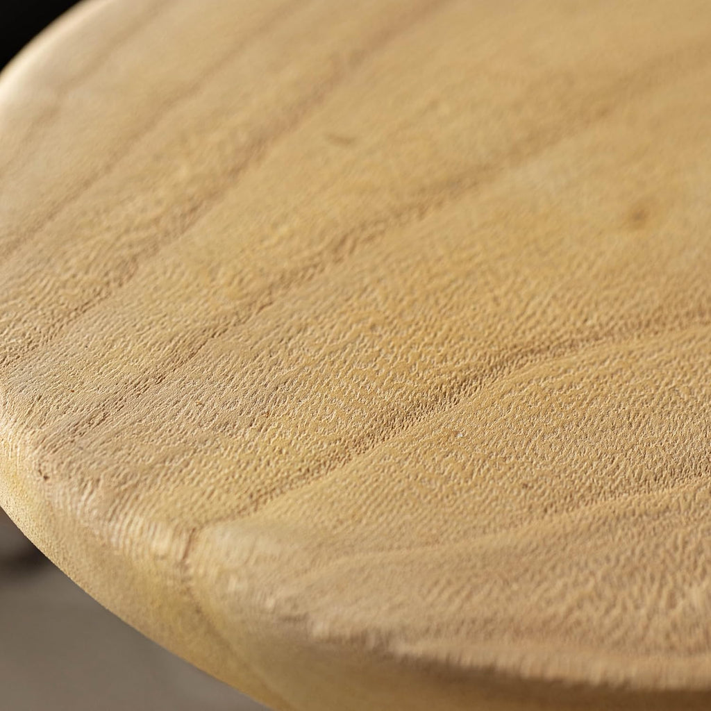 Multi Purpose 4-Tier Round Wooden Cake Stand and Charcuterie Boards - Perfect Tiered Tray Display for Desserts