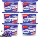 Moisture Absorbers 6 Pack, Portable Humidity Absorber Boxes for Your Bathroom, Closet & Car
