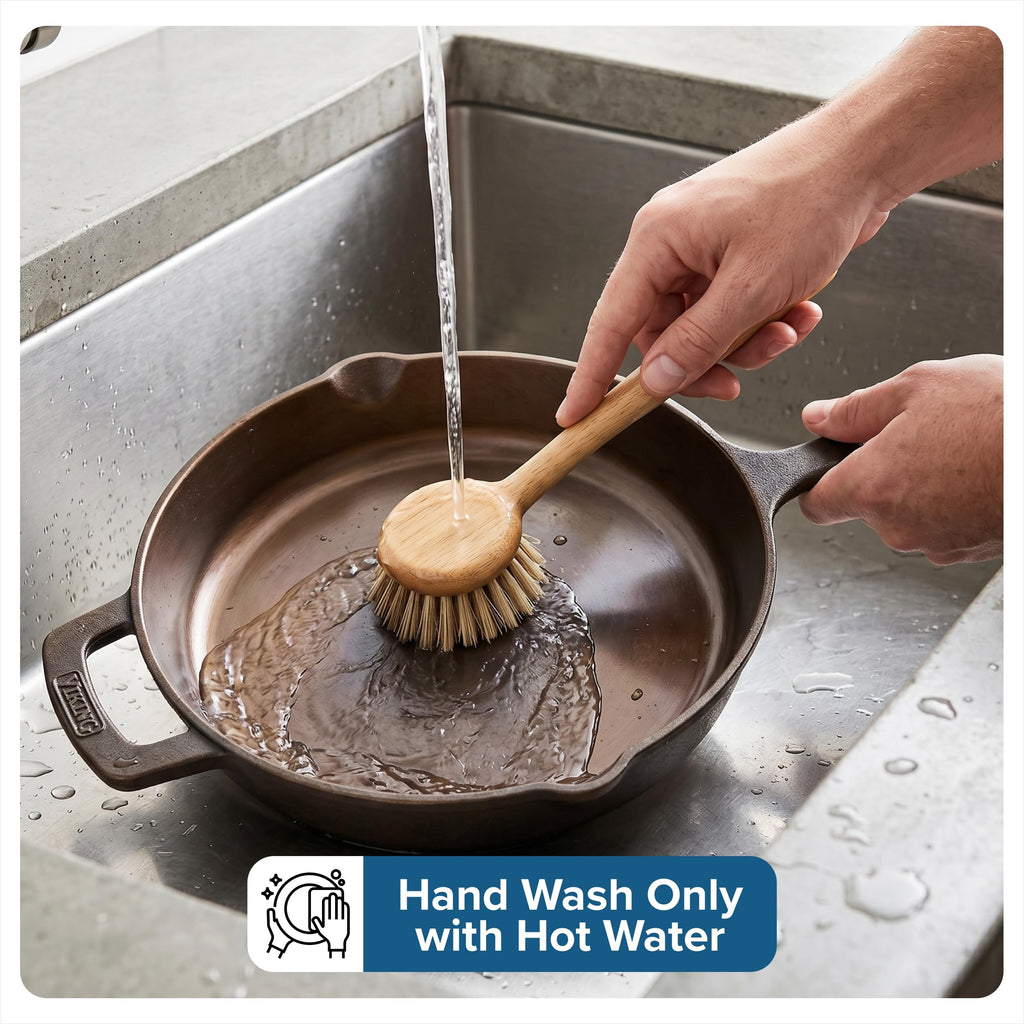 Nonstick Double Burner Griddle, 24 Inch Bronze Cast Iron Grill Pan, Made without PFAS, Induction Compatible, Oven