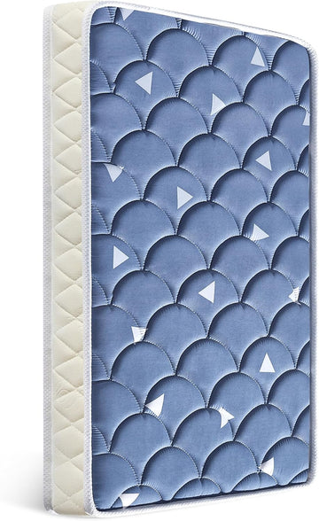 Mini Crib Mattress 38" x 24" x 4"- Firm Support and Comfort Premium Foam,Noiseless and Odorless,Hypoallergenic Mini