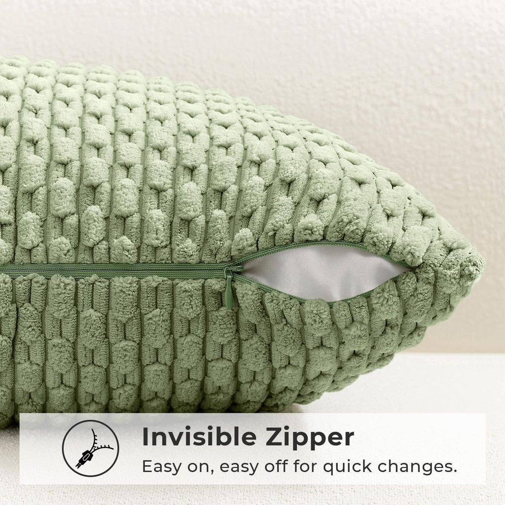 2 Packs Spring Decorative Throw Pillow Covers 18x18 Inch