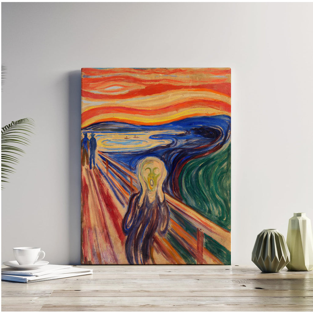 The Scream by Edvard Munch, Canvas Print