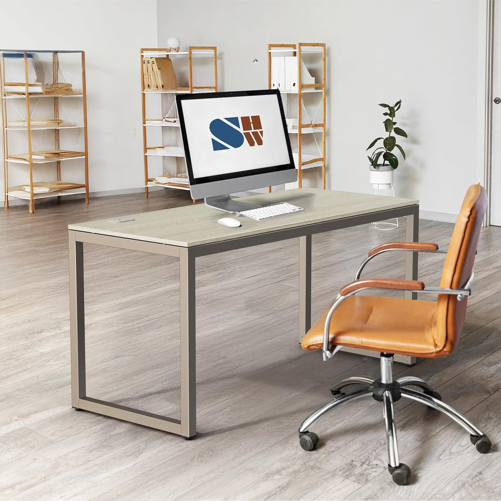 48-Inch Commercial-Grade Office Computer Desk, Maple