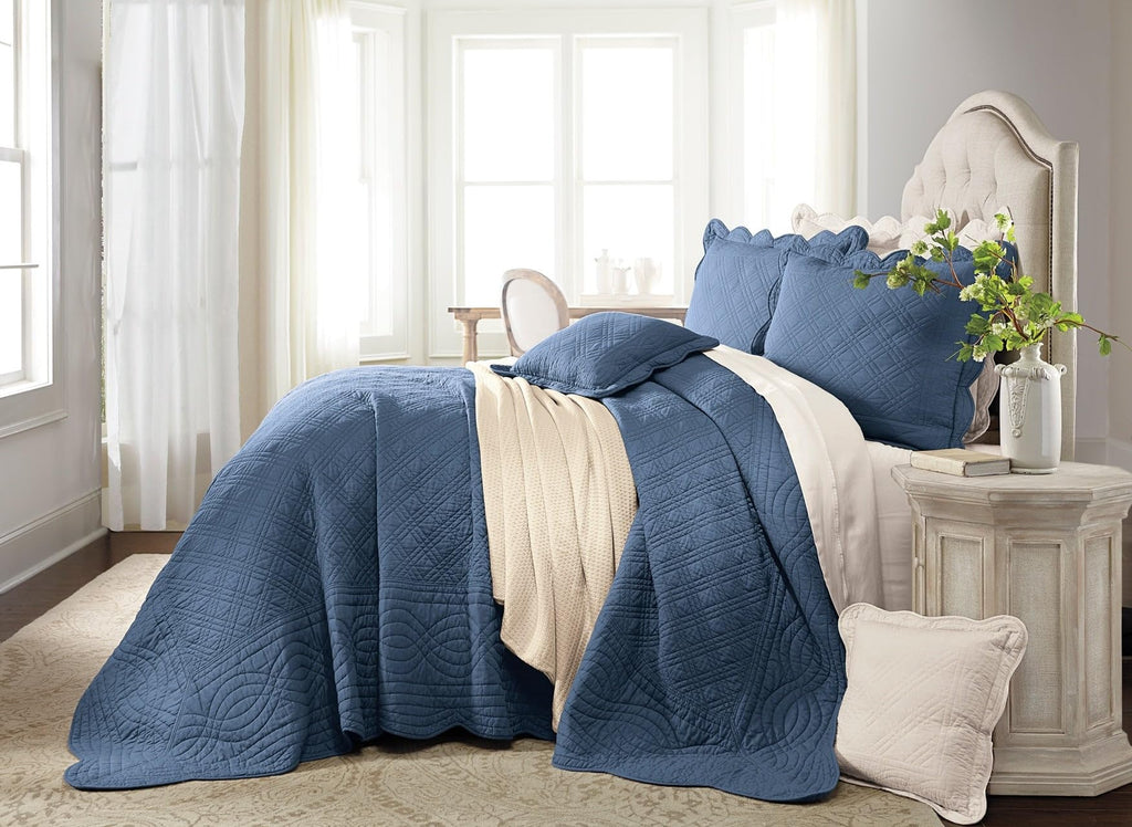 100% Cotton Florence Oversized Bedspread
