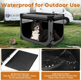 Dog Crate, Collapsible Soft Travel Crate for Large Dogs (3 Year Warranty)