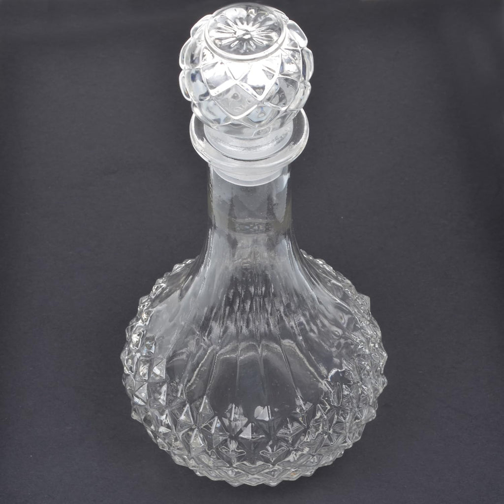 Clear 1000ml Whiskey Wine Liquor Decanter with Stopper