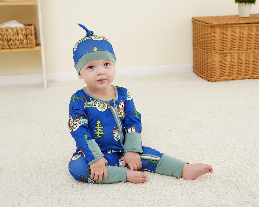 Infant Baby Boy Clothes Newborn Essentials Fall Winter Spring Coming Home Outfit Shower Gifts 2 Way Zipper Romper