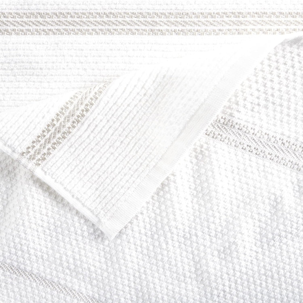 Modern Waffle Kitchen Towel Set 6-Pack, Linen, 16"x28"