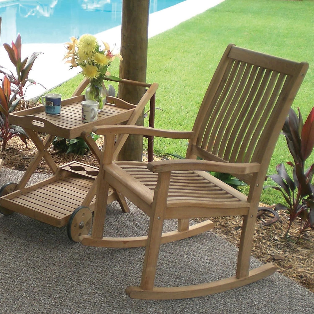 Classic Highback Comfort Rocking Chair
