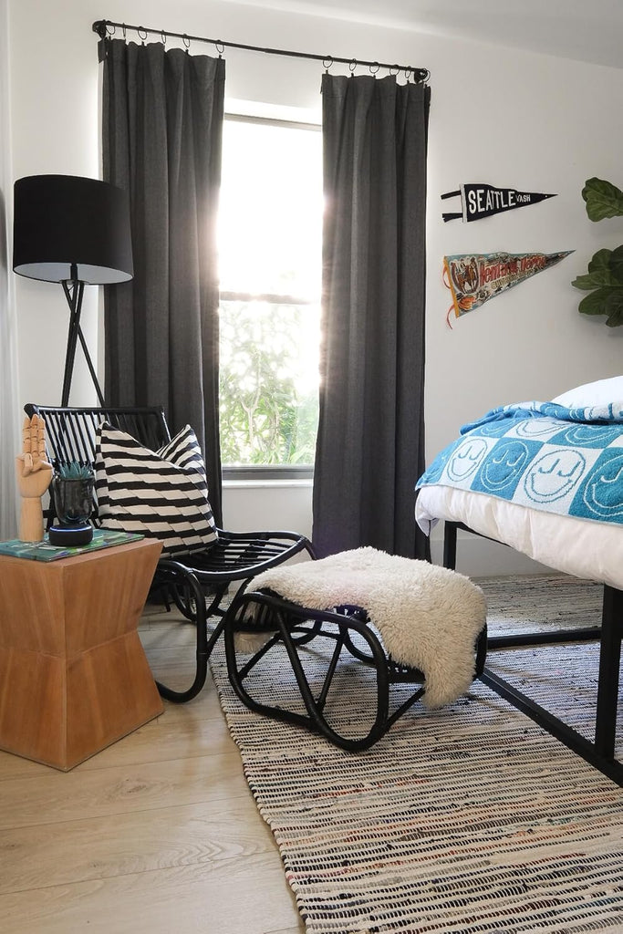 Parsen Black Tripod 62-inch Floor Lamp (LED Bulb Included)