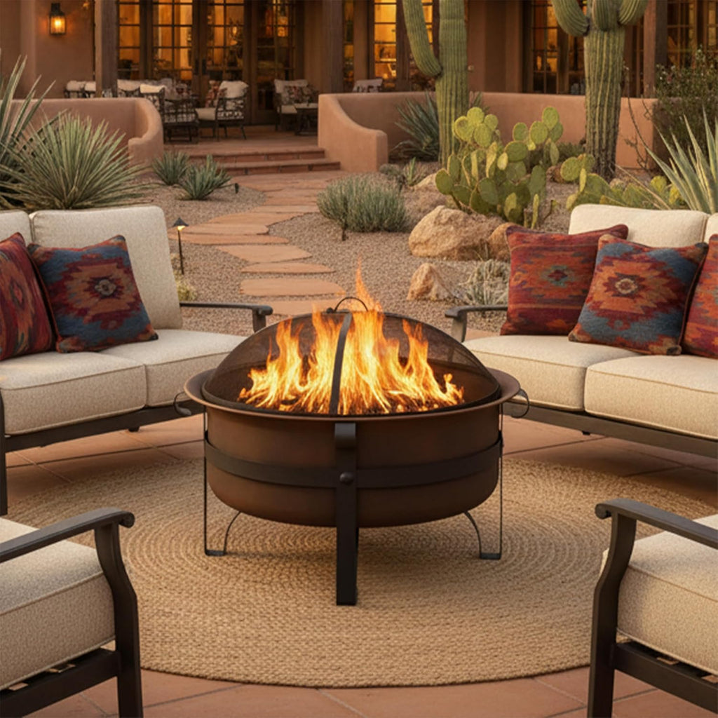 29 Inch Fire Pit - Wood Burning