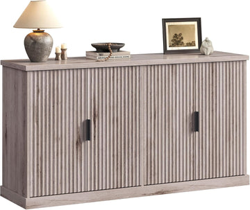MAXE Collection - Buffet Cabinet, Fluted Console Cabinet, Sideboard with Adjustable Shelves
