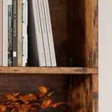 Bookshelves and Bookcases Set of 2 Floor Standing 6 Tiers Display Storage Shelves 70 in Tall Bookcase Home Decor