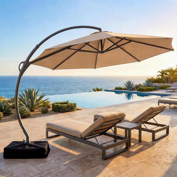 Outdoor Patio Umbrella with Base included