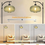 Floor Lamp,Mid Century Modern Standing Lamp with Remote