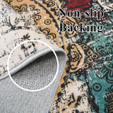 10x14 Living Room Area Rug - Modern Abstract Large Area Rugs Non-Slip Stain Resistant Carpets for Bedroom Soft Low