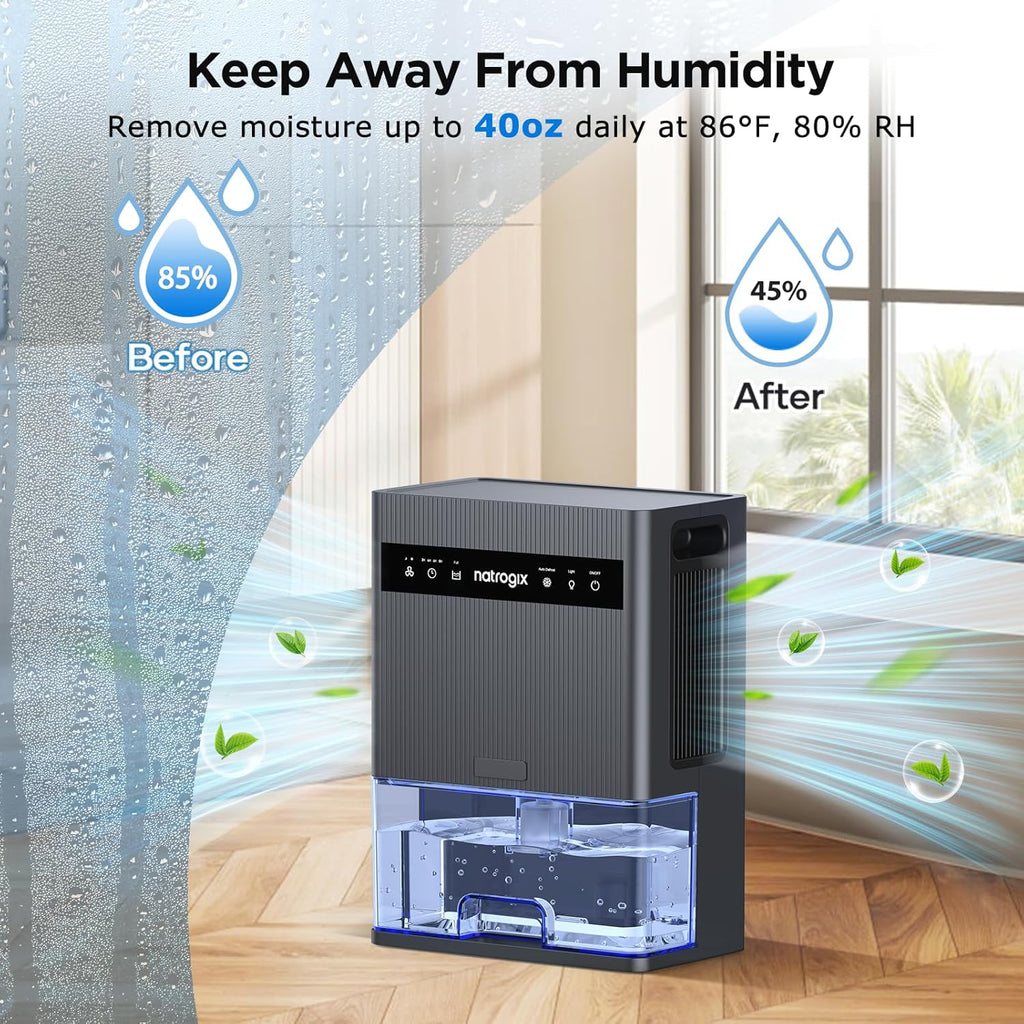 Dehumidifier, 106 OZ Water Tank Dehumidifiers for Home