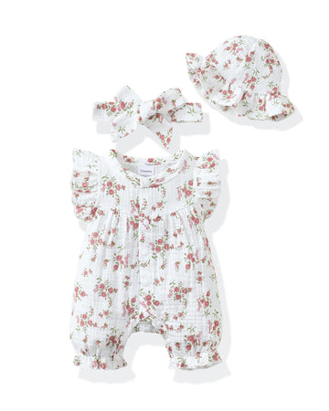 Newborn Baby Girl Essentials Clothes Coming Home Outfits Gifts