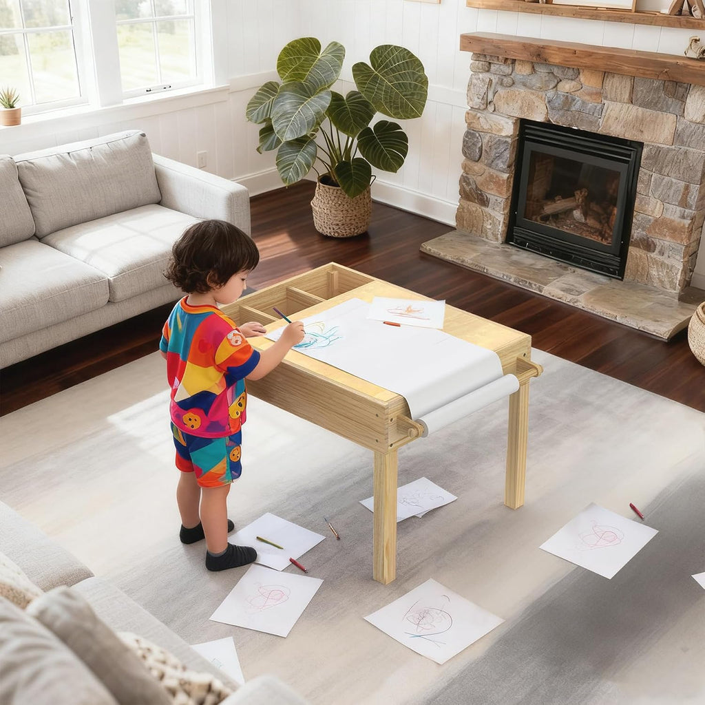 Sensory Light Table for Kids, in-1 Activity Table with Storage