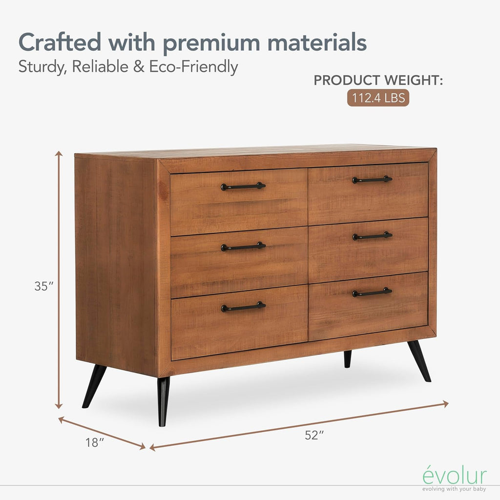 Stilnovo Mid Century Dresser, in Sugar Cane