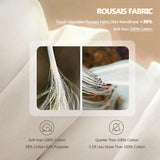 White Goose Feather Down Fiber Comforter Twin Duvet Insert Fluffy Hotel Comforter, Perfect for Your 