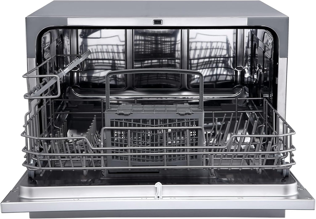 DWP62WH 6 Place Setting Portable Countertop Dishwasher - White