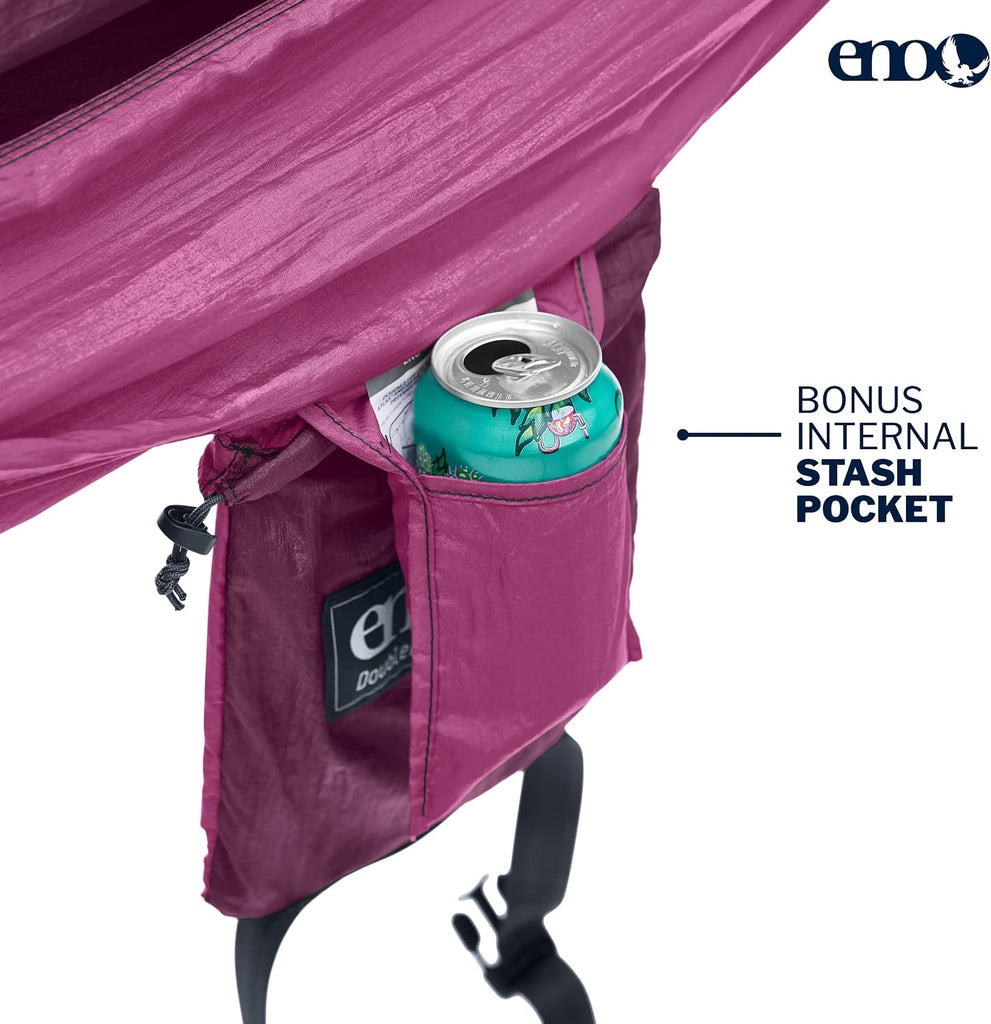 Eagles Nest Outfitters DoubleNest Lightweight Camping Hammock, 1 to 2 Person, Special Edition Colors, ATC