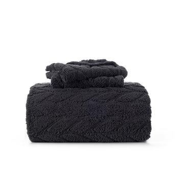 Sherpa & Velvetloft Comforter Set, Luxuriously Warm Fleece Reversible Microfiber Plush Bedding Set with 1