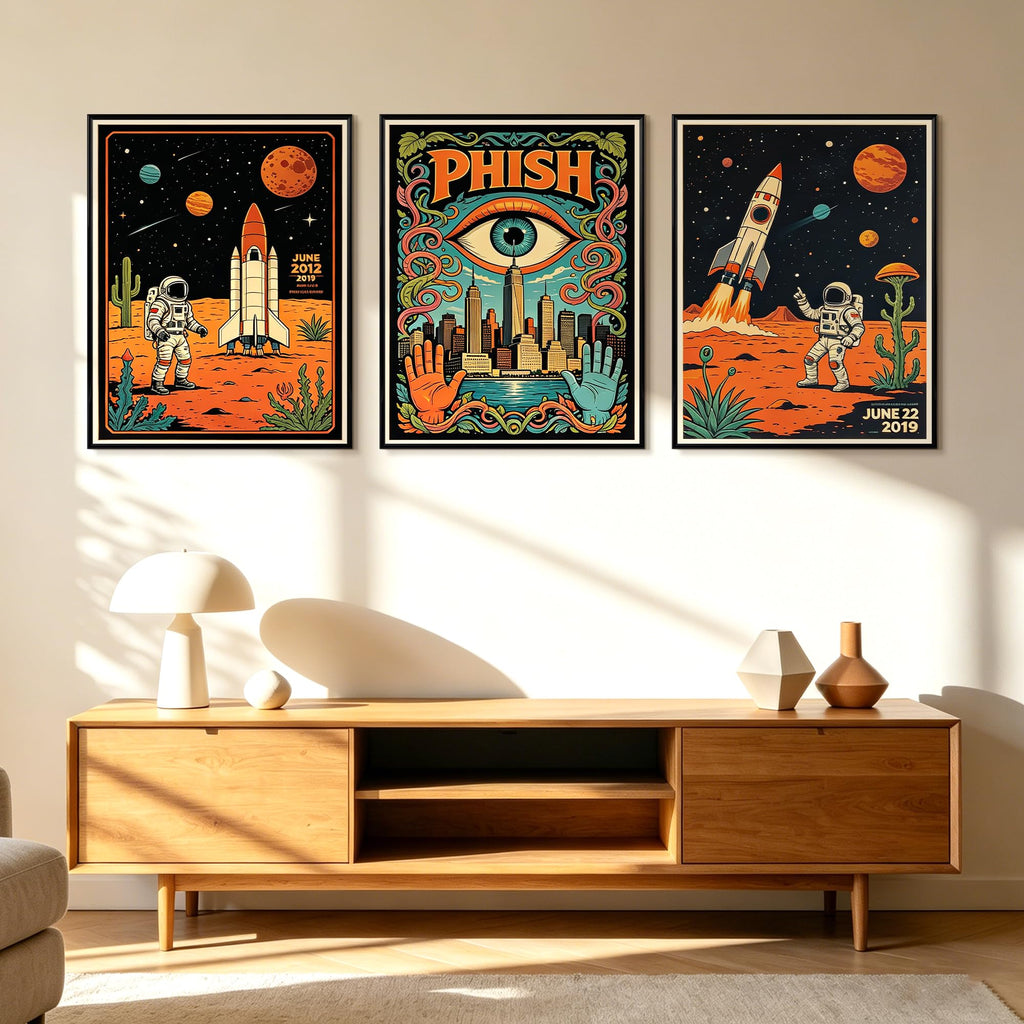 22x28 Poster Frame, Easy Slide-In Assembly, Black, 3 Pack