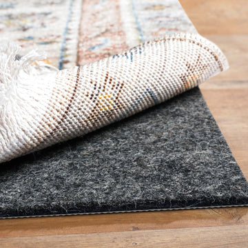 BAGAIL Felt and Natural Rubber Backing Rug Pads 1/4" Thick, 2 x 3 Ft Non Slip Carpet Gripper Keep Rugs in Place - Set of 6