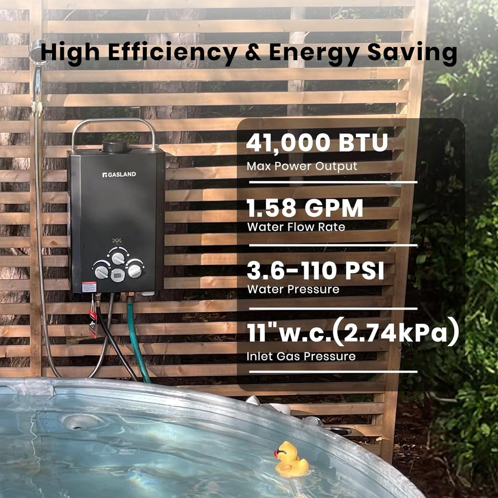BE158B CSA Certified Portable Tankless Water Heater
