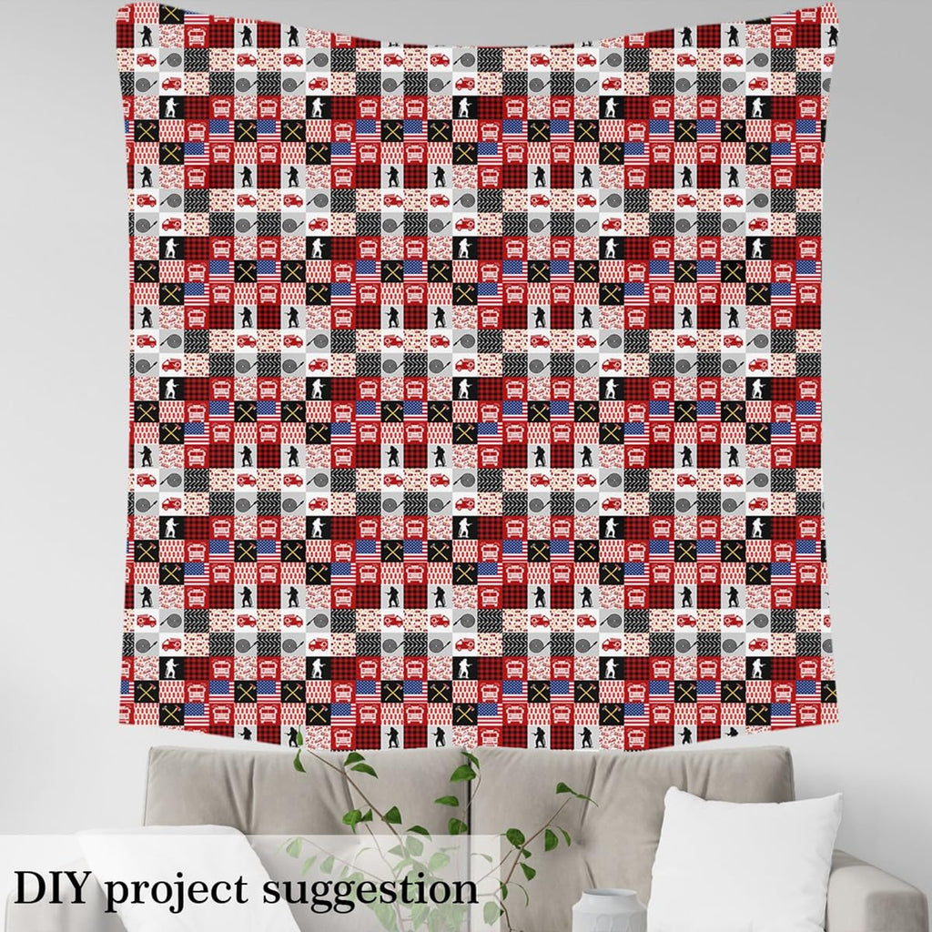 Firefighter Fabric By The Yard 10 Yards