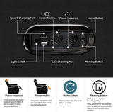 Home Theater Seating Simple Style Top Grain Nappa Leather Recliners Chair Dual Power Movie Gaming Sofa Chair Electric