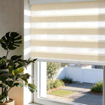 Cordless Zebra Blinds Window Blind Zebra Shade Blinds for Windows Roller Sheer Shades Privacy Light Filtering Shades
