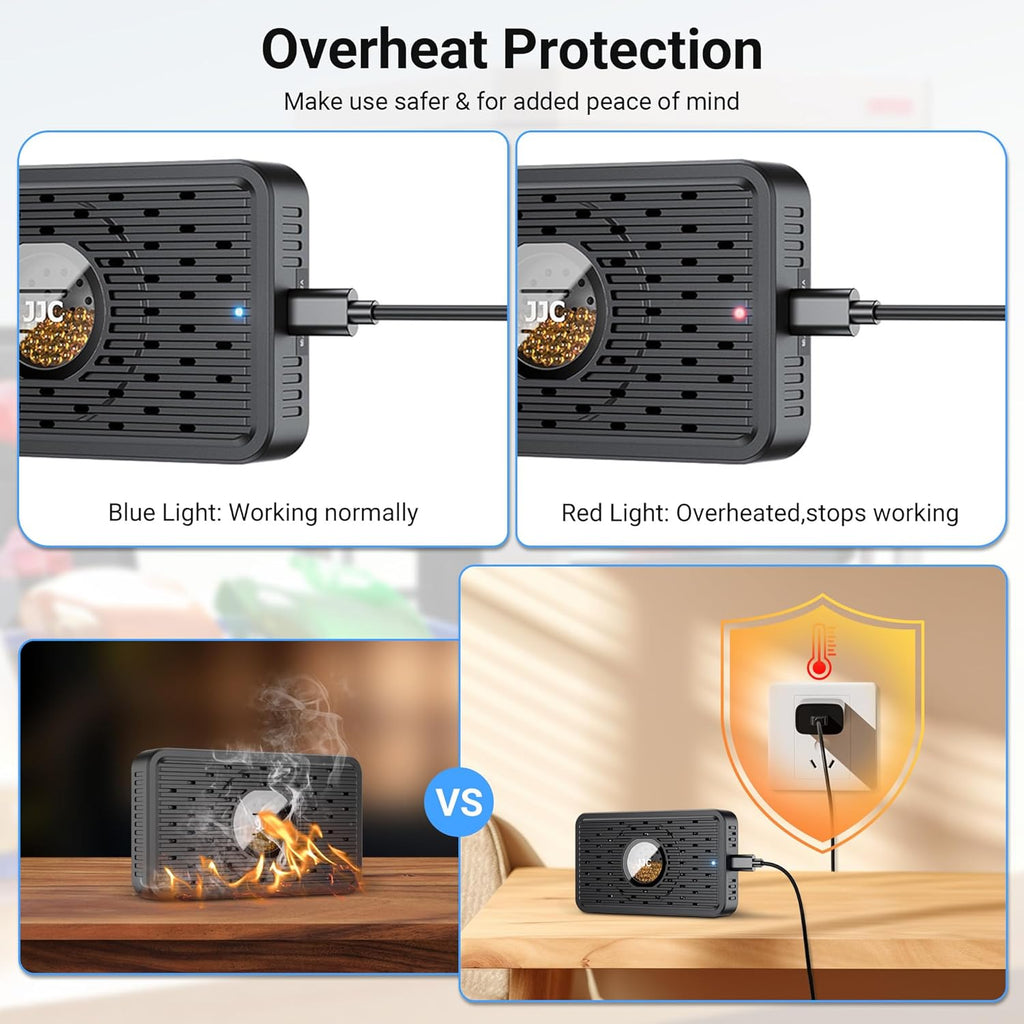 Auto Power-off USB C Rechargeable Gun Safe Dehumidifier Desiccant