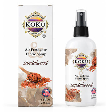 Sandalwood Air Freshener, Room Spray, Odor Eliminator, Deodorizer, Car Air Freshener, Home Spray, Linen Spray, Fabric