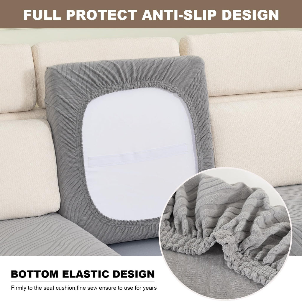 Couch Cushion Cover Sectional Couch Covers for Sofa Chaise Couch Cushion Cover L Shaped Couch Cover Sofa Seat Cover