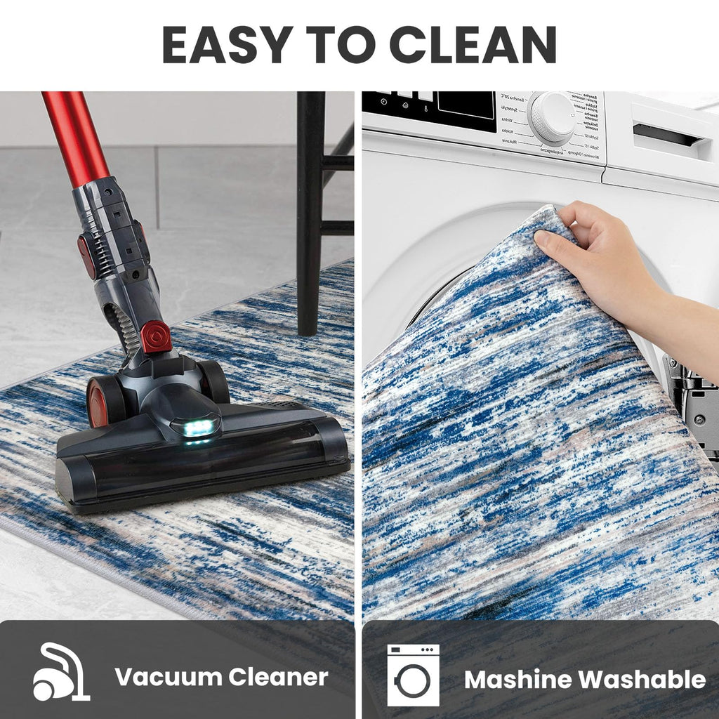 3x10 Washable Runner Rug, Non Slip Soft Area Rug Kitchen