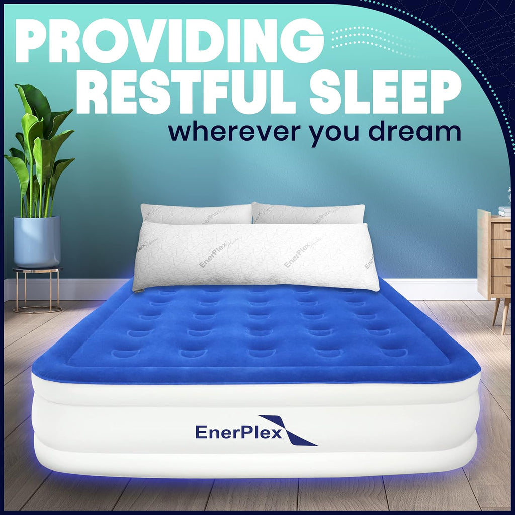 Body Pillow for Adults - Adjustable 54 x 20 Inch Long Pillow Shredded Memory Foam Pillows w/Plush Viscose Cover for