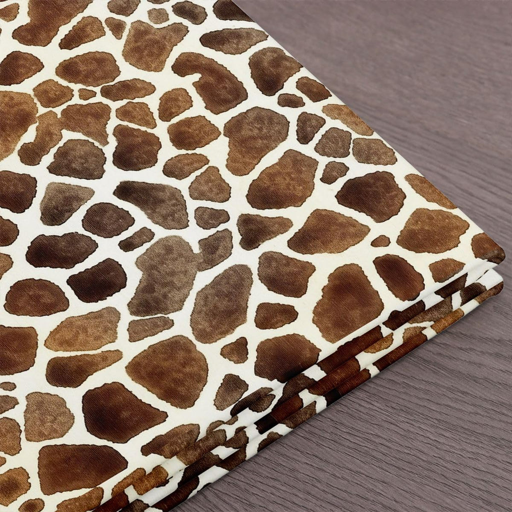 Giraffe Print Fabric by The Yard Soft 1 Yard