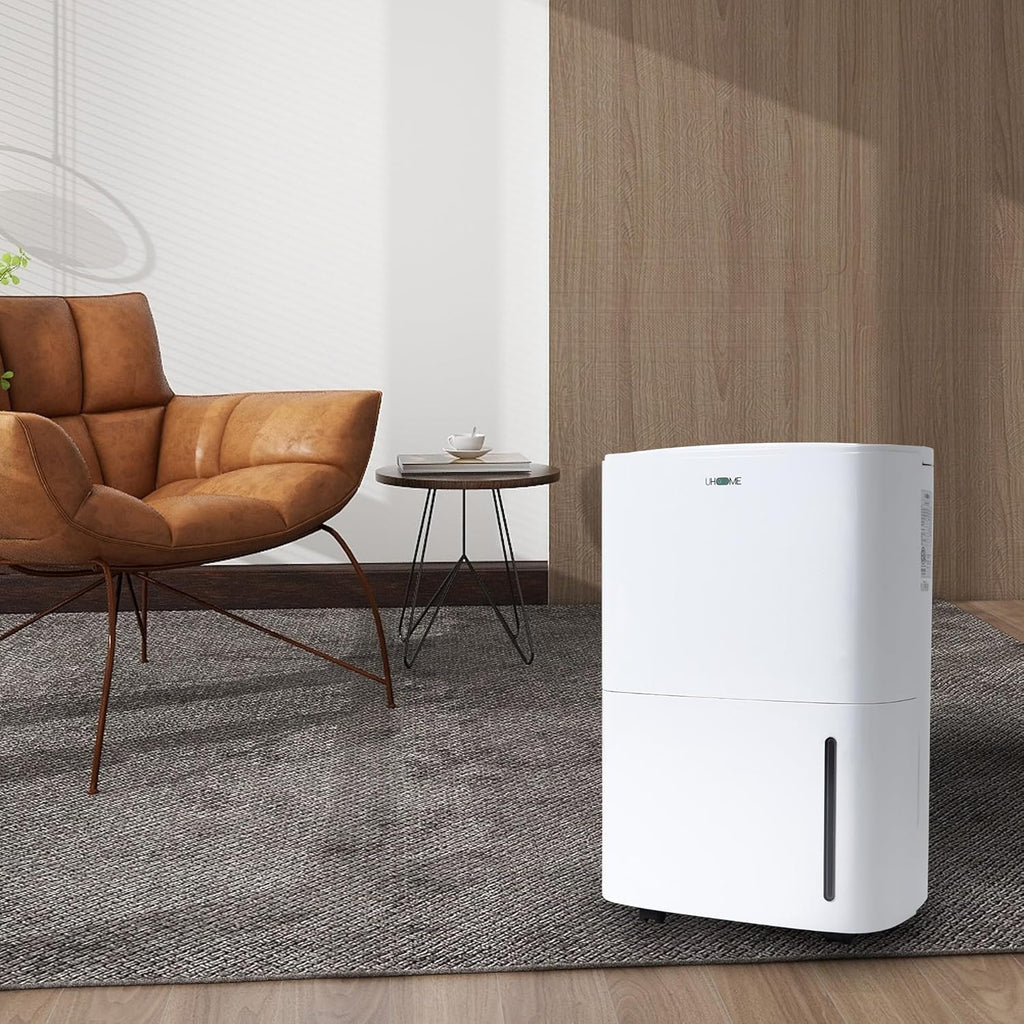 150 Pints Dehumidifier with Pump - 7000 Sq. Ft Quiet Dehumidifier for Home, Large Basement