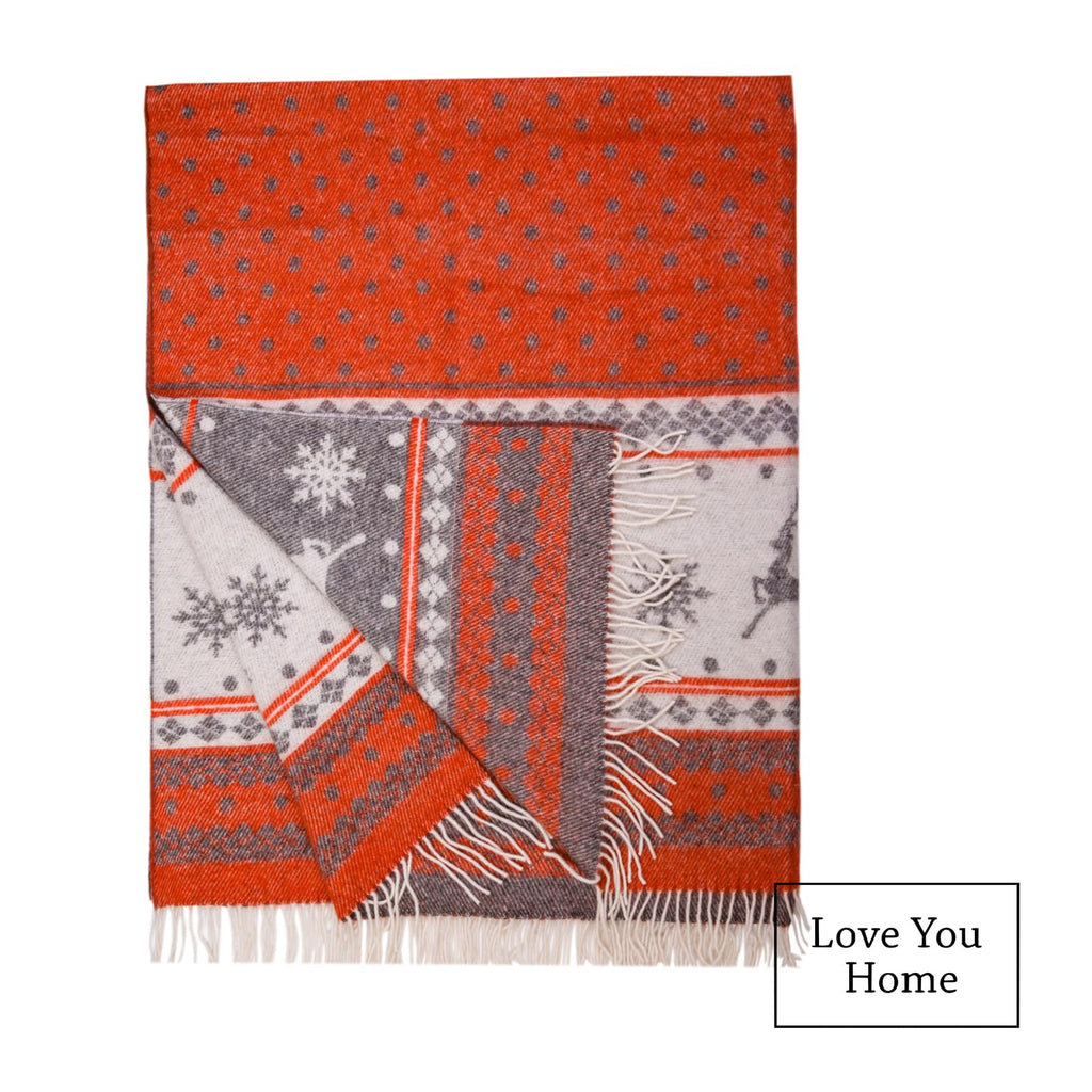 Blanket, Warm & Soft Throw for Bed & Couch, 55 x 79 in
