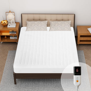 Heated Mattress Pad, Bed Warmer with One Controller