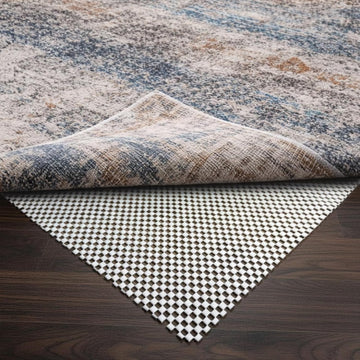 Non Slip Rug Pad Gripper 9 x 12 Feet Extra Thick Carpet Pads, Anti Carpet Rug Mats for Area Rugs and Hardwood Floors - Set of 108