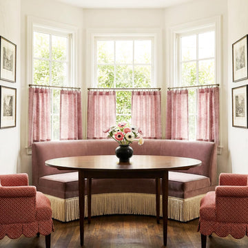 Faux Linen Semi Sheer Curtains, Rod Pocket & Back Tab Faux Linen Window Treatments Light Filtering