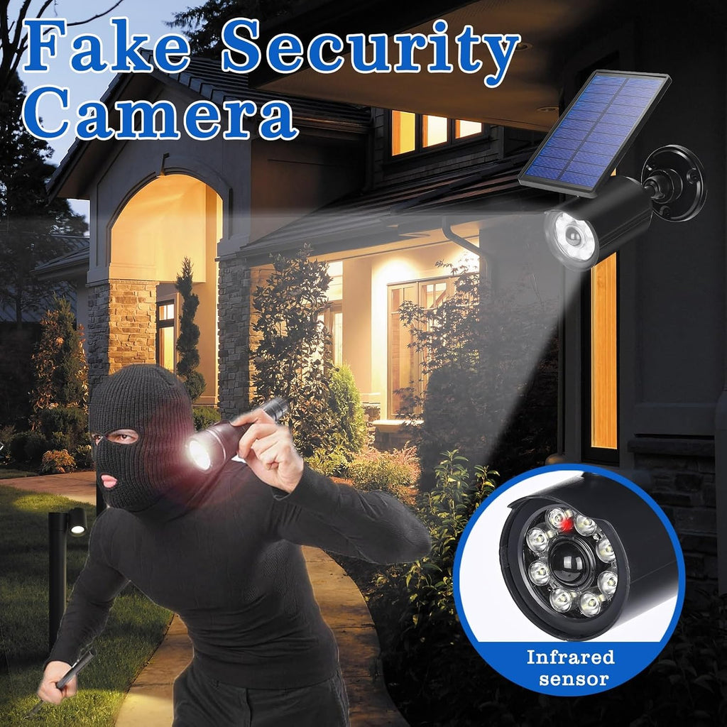 Solar Lights Outdoor Motion Sensor IP67 Waterproof 360° Rotatable Solar Powered Flood Lights for Barns Garden
