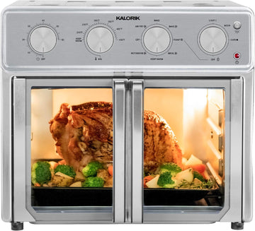 MAXX Air Fryer Oven, 26 Quart 9-in-1 Countertop Toaster Oven and Air Fryer Combo - Fry, Bake, Roast,