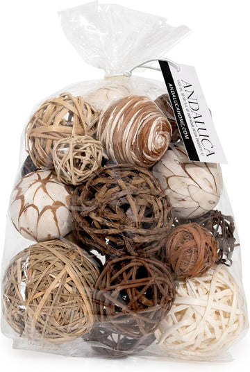 Decorative Balls Orbs Bag (Beige)