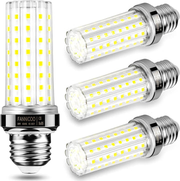 LED Corn Light Bulb 150W Equivalent 2500 Lumen 6500K Cool Daylight White 20W E26/E27 Base Non-dimmable Ceiling Fan